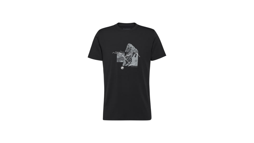 Mammut Mountain T-Shirt 4208m - Mens, Black, L, 1017-06500-0001-115