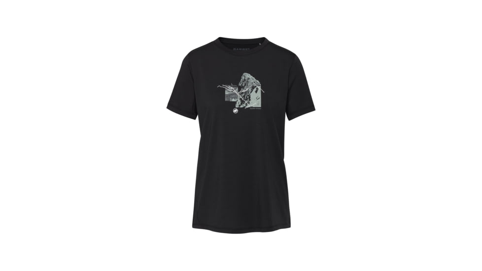 Mammut Mountain T-Shirt 4208m - Womens, Black, XS, 1017-06520-0001-112
