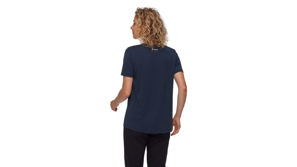 Mammut Mountain T-Shirt 4208m - Womens, Marine, M, 1017-06520-5118-114
