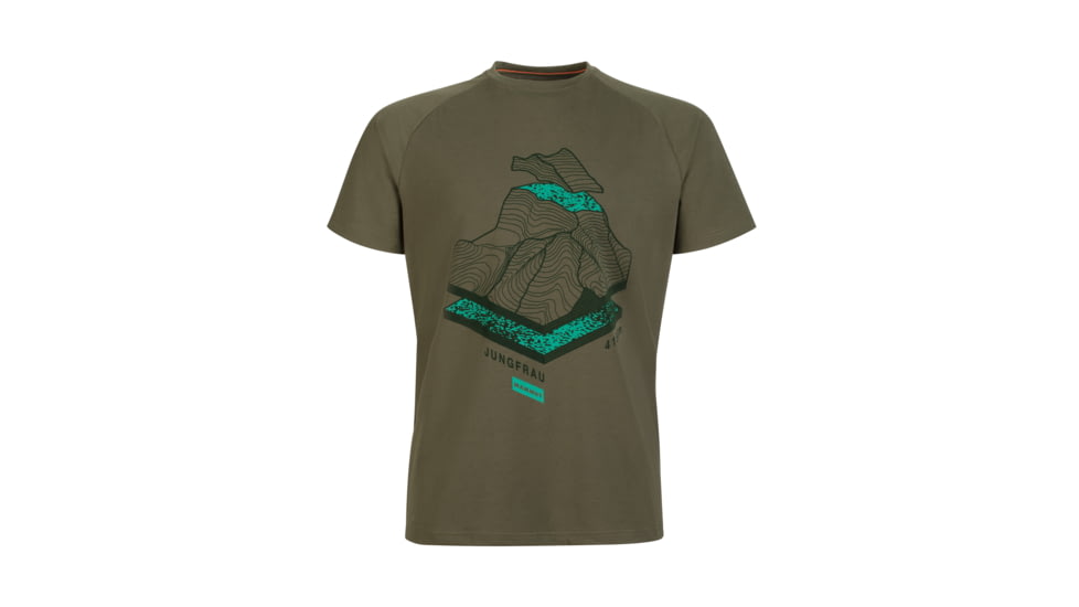 Mammut Mountain T-Shirt - Mens, Iguana, Extra Large, 1017-09845-4584-116