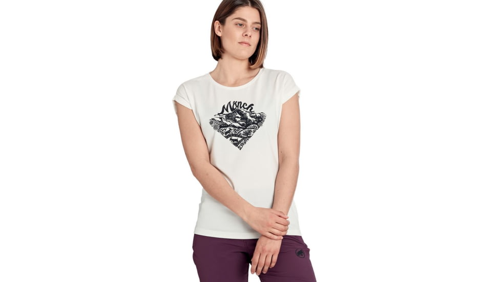 Mammut Mountain T-Shirt - Women's, Bright White, Extra Large, 1017-00963-00229-116
