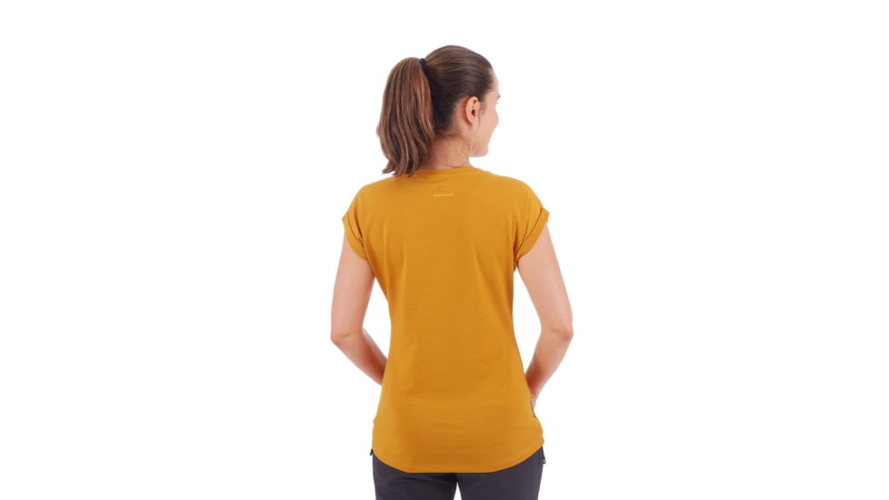 Mammut Mountain T-Shirt - Womens, Golden, Medium, 1017-00961-1242-114