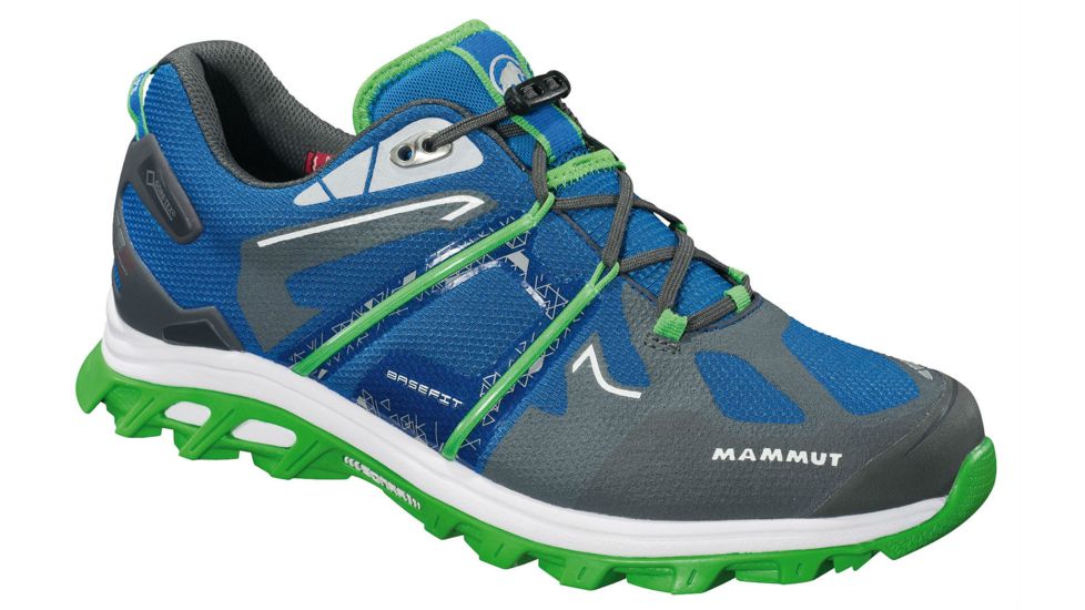 Mammut MTR 141 GTX Trail Running Shoe - Mens-Imperial/Dark Spring-11.5 US