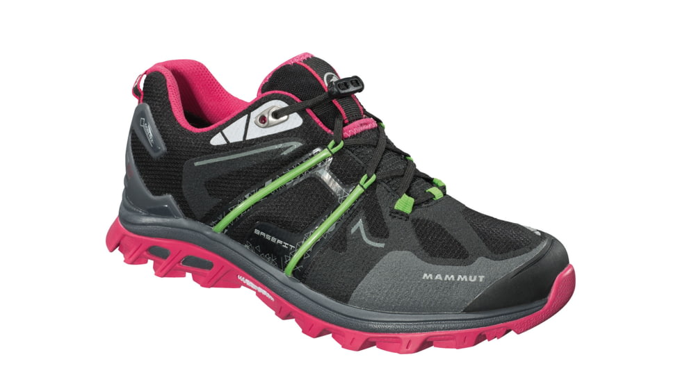 Mammut MTR 141 GTX Trail Running Shoe-Women's -Black/Raspberry-7 US