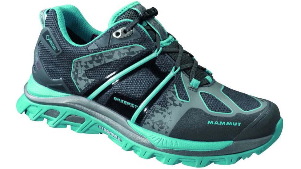 MTR 141 GTX Trail Running Shoe - Womens-Graphite/Light Pacific-Medium-7.5