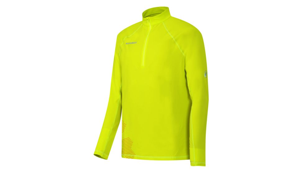 MTR 141 Half Zip Longsleeve Tee-Limeade-Medium