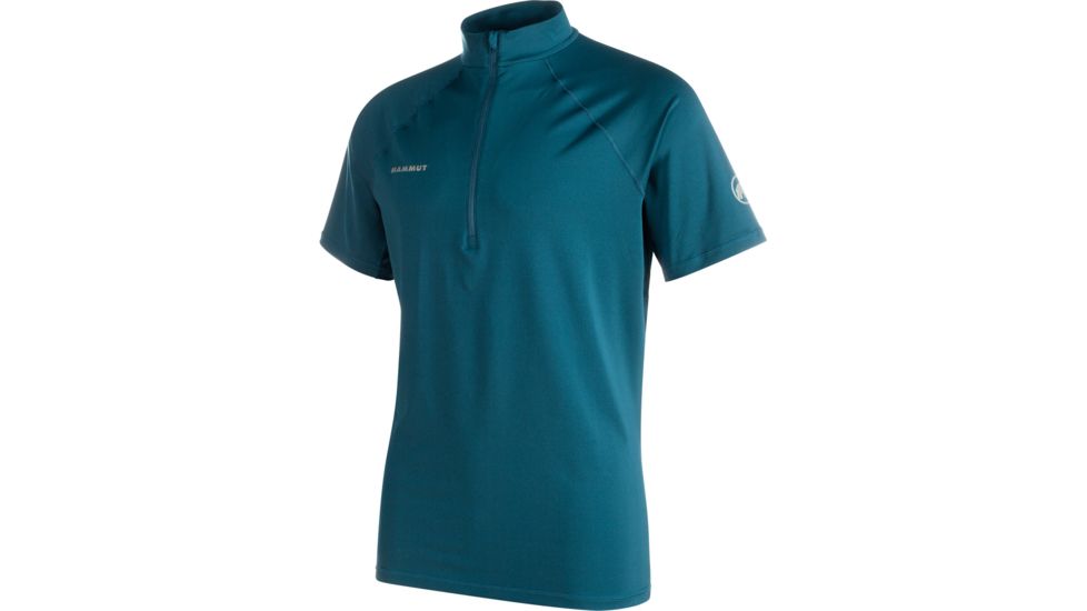 Mammut MTR 141 Half Zip Short Sleeve T-Shirt - Men's-Orion-Small