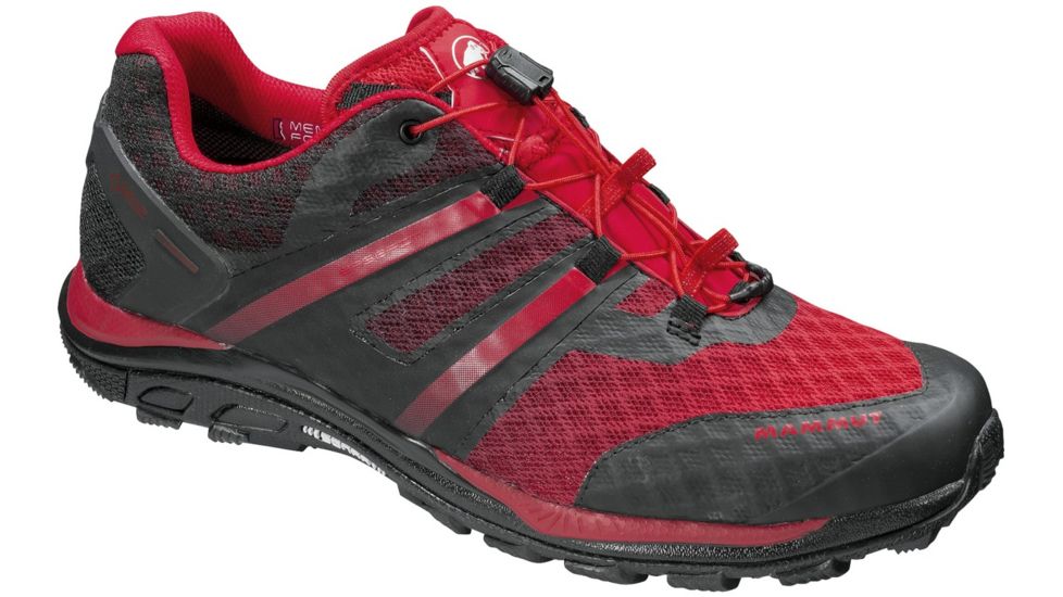 Mammut MTR 141 Pro Low GTX Trail Running Shoe - Men's-Black/Inferno-11.5-Medium