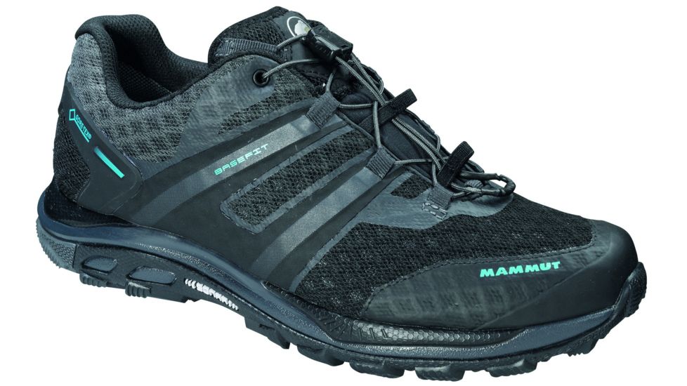 Mammut MTR 141 Pro Low GTX Trail Running Shoe - Women's-Black/Graphite-Medium-7.5