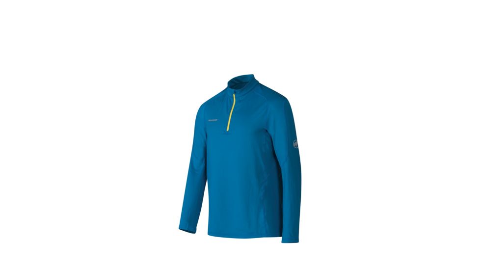 Mammut MTR 141 Thermo Longsleeve Zip - Mens-Dark Cyan-X-Large