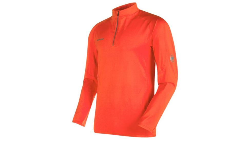 Mammut MTR 141 Thermo Longsleeve Zip Shirt, Spicy, Medium, 1041-05641-3445-114