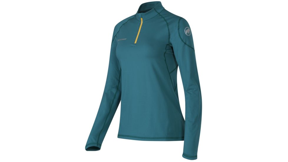 Mammut MTR 141 Thermo Longsleeve Zip - Womens-Dark Pacific-X-Small