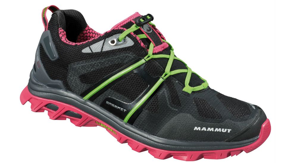Mammut MTR 141 Trail Running Shoe - Womens-Grey/Rasberry-7.5 US