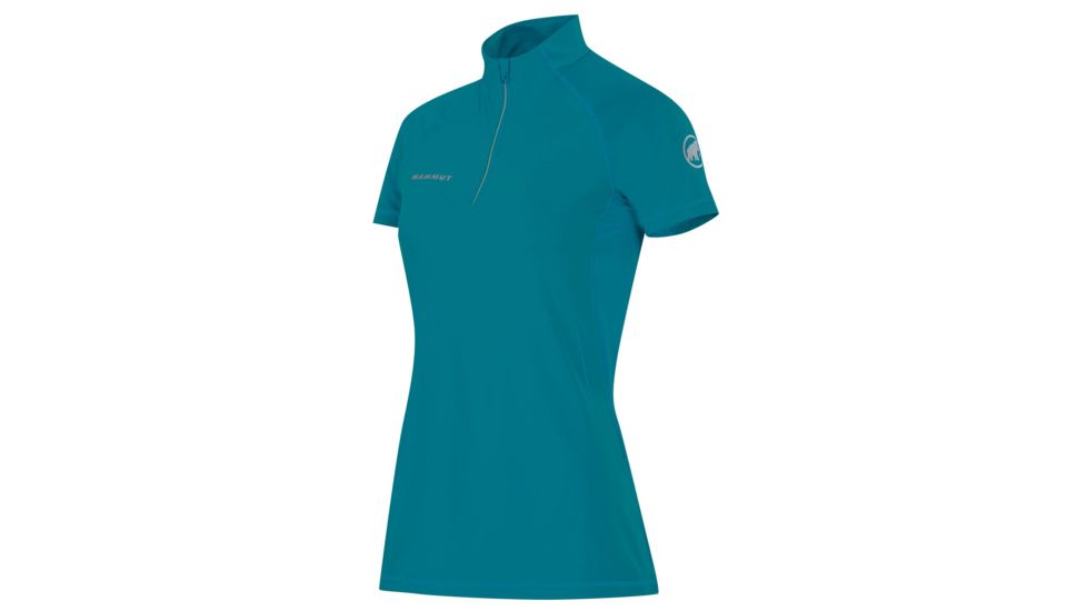Mammut MTR 141 Zip T-Shirt - Women's-Pacific-X-Small