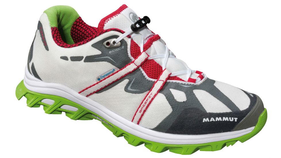 Mammut MTR 201 Dyneema Trail Running Shoe - Men's-White/Inferno-Medium-11.5 US