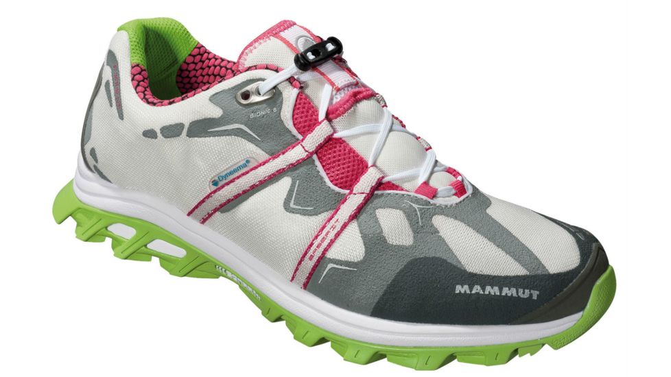Mammut MTR 201 Dyneema Trail Running Shoe - Women's-White/Raspberry-Medium-8.5 US
