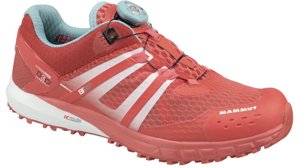 Mammut MTR 201-II Boa Low Trail Running Shoe - Women's-Barberry/White-Medium-6.5