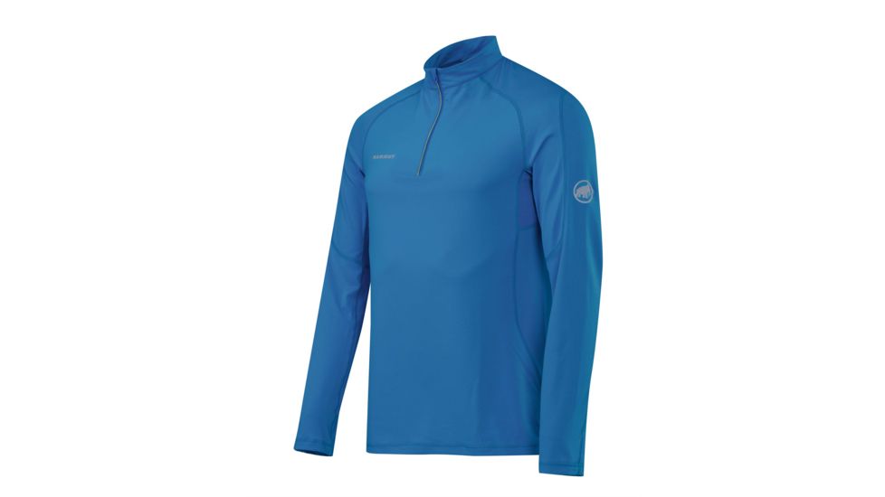 Mammut MTR 201 Longsleeve Zip - Men's-Imperial-Large