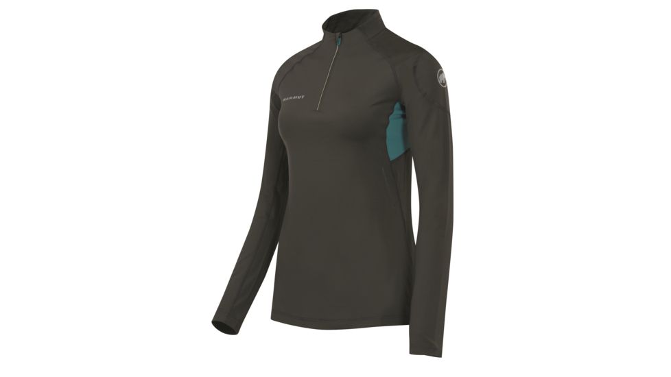 Mammut MTR 201 Longsleeve Zip - Women's-Shadow/Pacific-Small