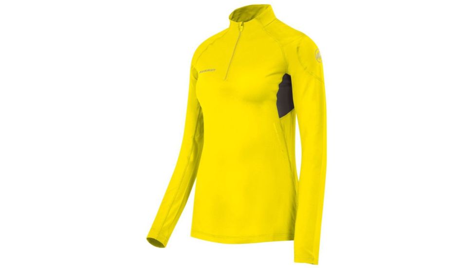 Mammut MTR 201 Longsleeve Zip - Womens-Sunglow-Large