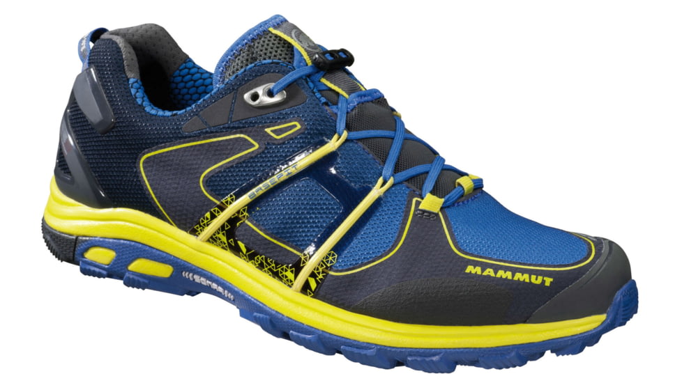 Mammut MTR 201 Pro Low Trail Running Shoe-Men's-US 9.5-Dark Cyan/Sunglow