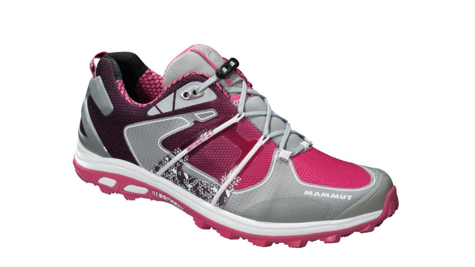 Mammut MTR 201 Pro Low Trail Running Shoe -Women's-Light Grey/Raspberry-7 US