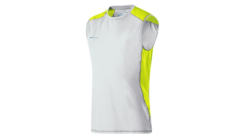 MTR 71 Tank Shirt - Mens-White/Limeade-Small