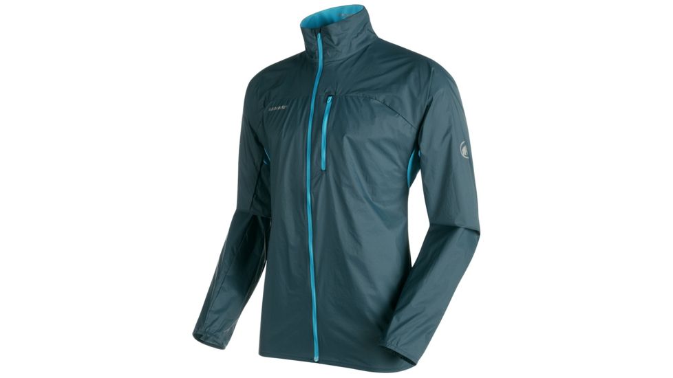 Mammut MTR 71 Windbreaker Jacket - Men's-Orion/Atlantic-Small