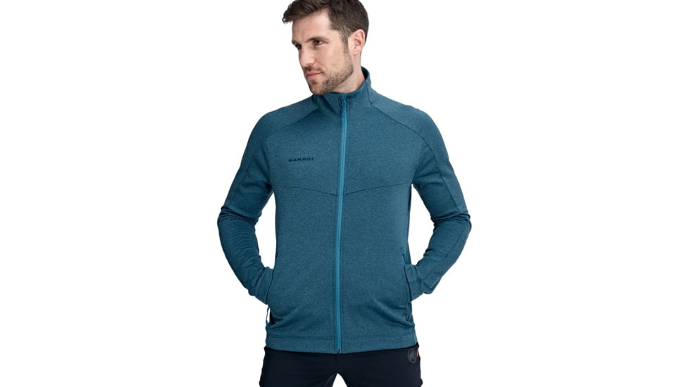 Mammut Nair Midlayer Hooded Jacket - Mens, Sapphire Melange, 2XL, 1014-00800-50245-117