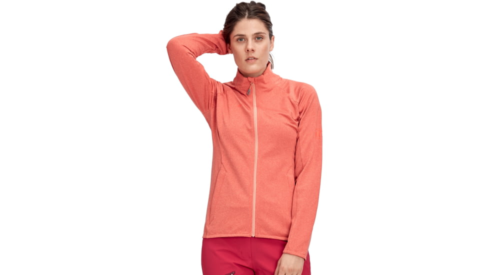 Mammut Nair Midlayer Jacket - Women's, Large, Poinciana Melange, 1014-00830-3615-115