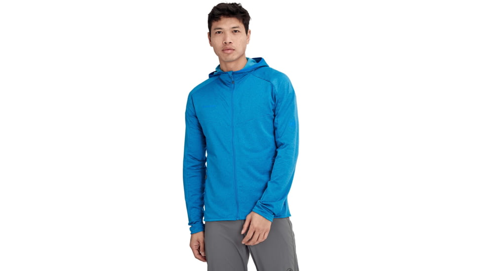 Mammut Nair ML Hooded Jacket - Mens, Gentian Melange, Extra Large, 1014-00800-50306-116