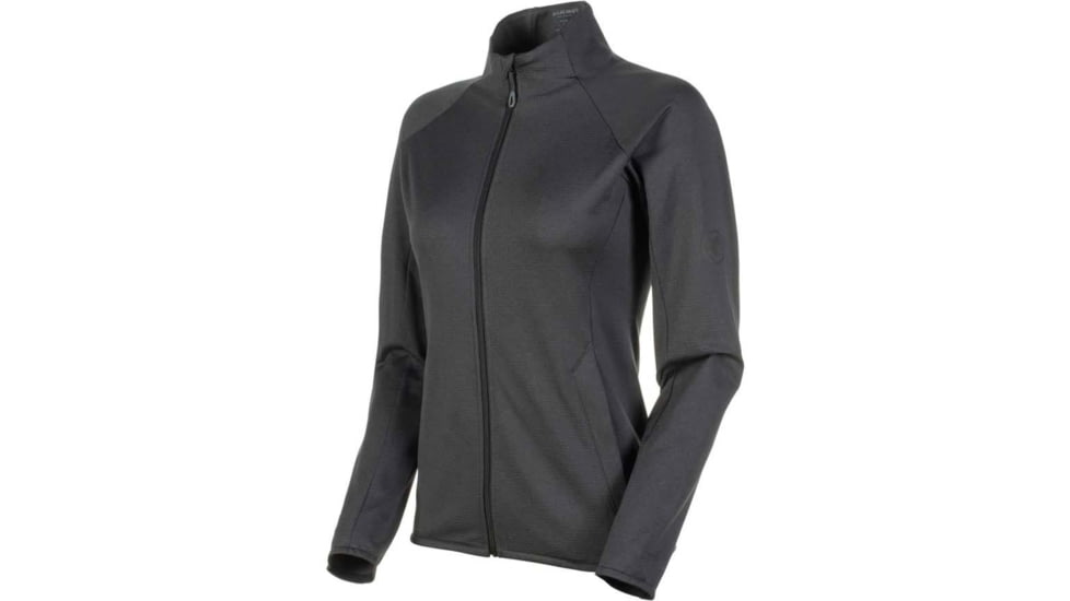 Mammut Nair Midlayer Jacket - Women's, Extra Large, Black Mlange, 1014-00830-0033-116