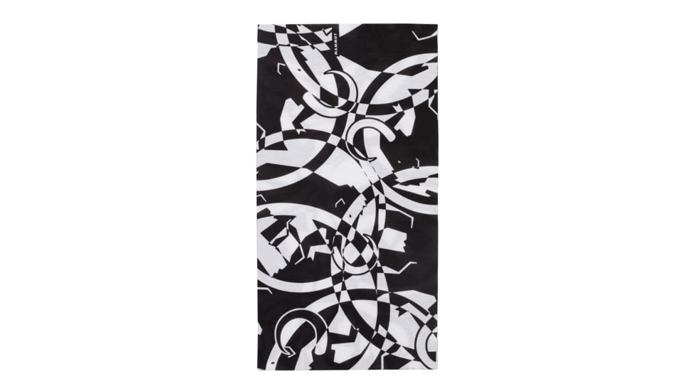 Mammut Neck Gaiter Scrambled, Black-White, one size, 1191-01383-0047-1