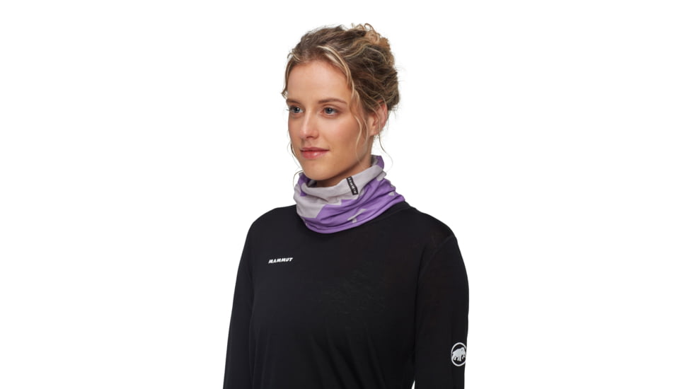 Mammut Neck Gaiter with Logo, Alpine Calamint-Lavandin, one size, 1191-05817-6436-1
