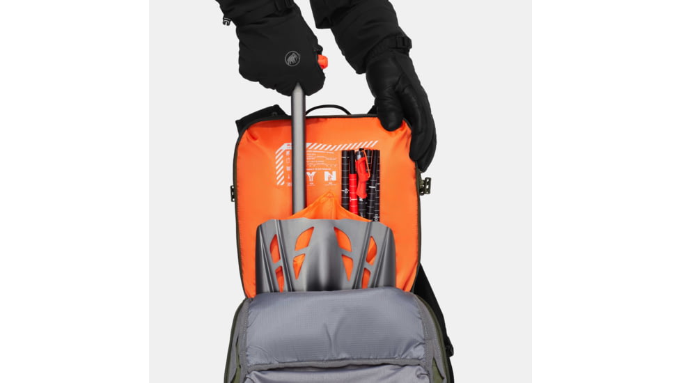Mammut Nirvana 18L Snow Pack, Marsh/Black, 18 L, 2560-00230-40299-1018