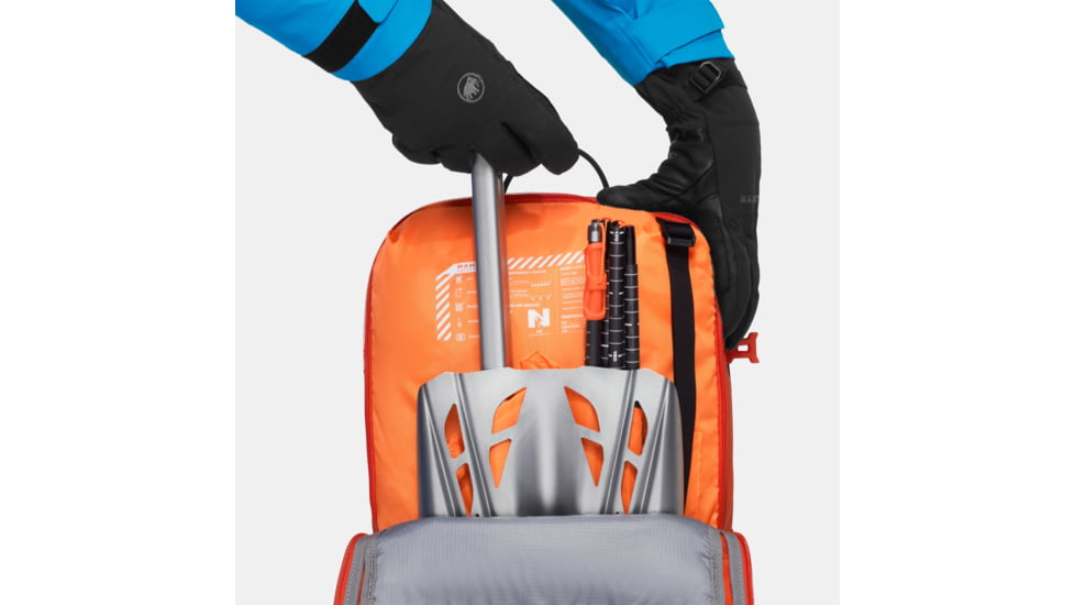 Mammut Nirvana 28L Snow Pack, Mammut Red/Black, 2560-00260-3777-1028