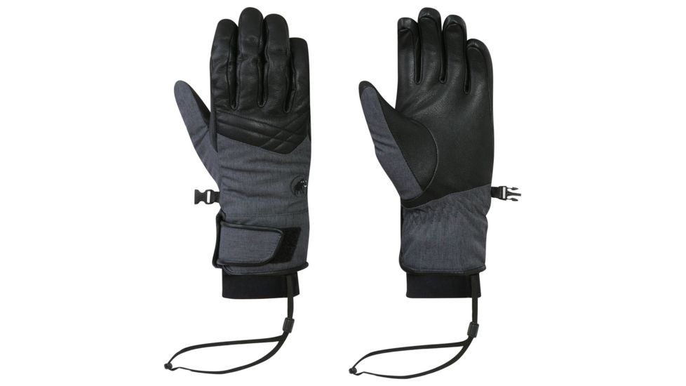 Mammut Niva Glove - Womens, Black, 5, 1090-04730-0001-1050