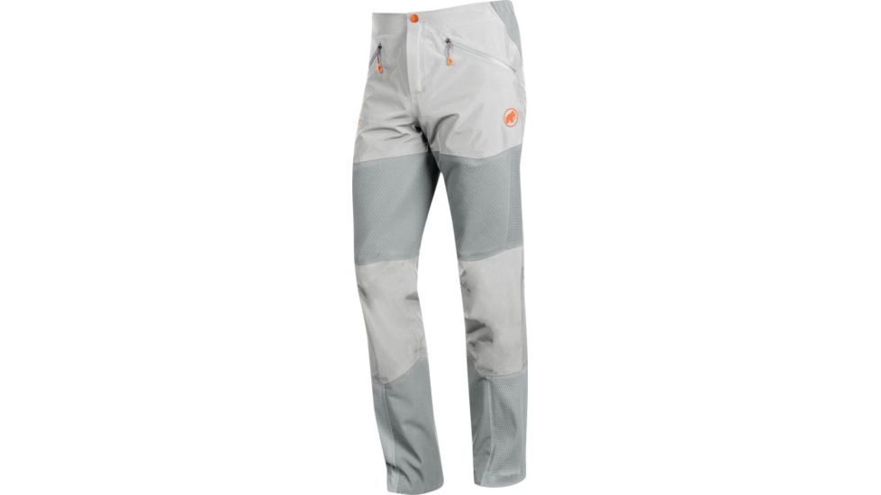 Mammut Nordwand Hardshell Flex Pants - Mens, Marble-Granit, US 28, 1020-12350-00171-44-10
