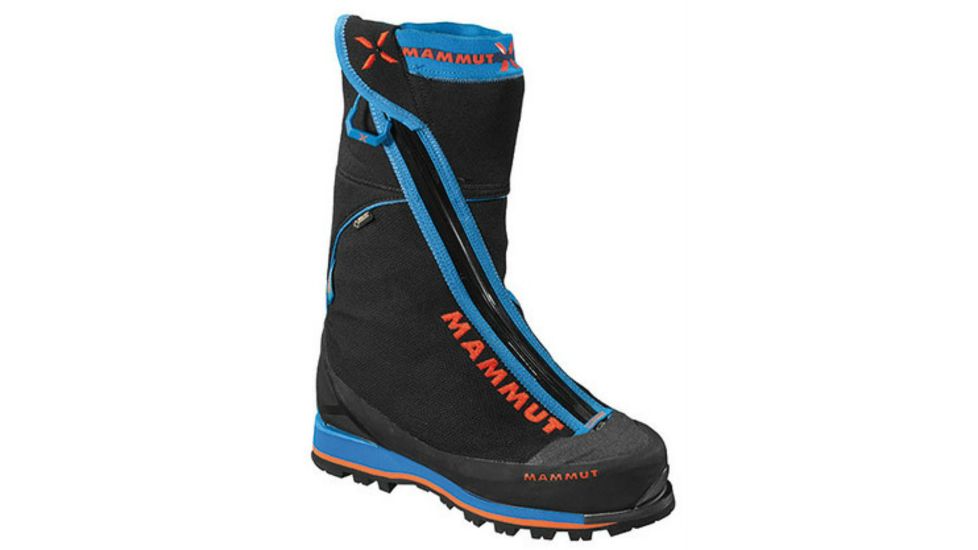 Mammut Nordwand High GTX Mountaineering Boot - Men's-Black/Cyan-Medium-10.5 US