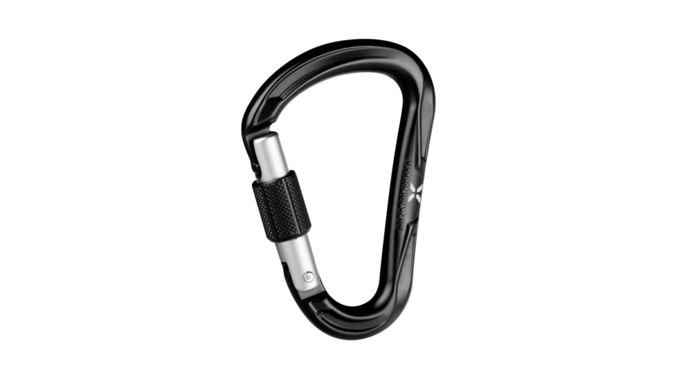 Mammut Nordwand Hms Carabiner, Screw Gate, Black, One Size, 2040-01252-1500-1
