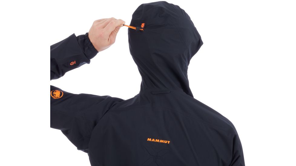 Mammut Nordwand Light HS Hooded Jacket 2019 - Mens, Black, Extra Large, 1010-25951-0001-116