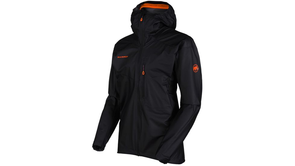 Mammut Nordwand Light HS Hooded Jacket 2019 - Mens, Black, Extra Large, 1010-25951-0001-116