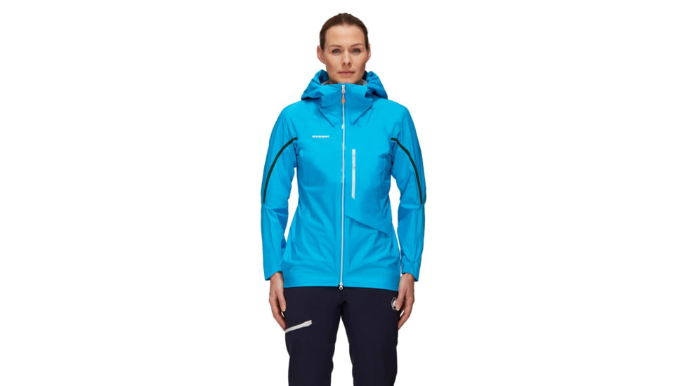 Mammut Nordwand Light HS Hooded Jacket - Womens, Sky, Small, 1010-28680-50383-113