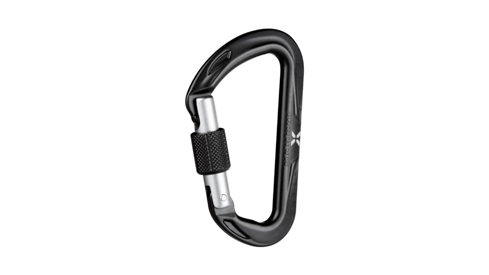 Mammut Nordwand Micro Lock Carabiner, Screw Gate, Black, One Size, 2040-01262-1500-1