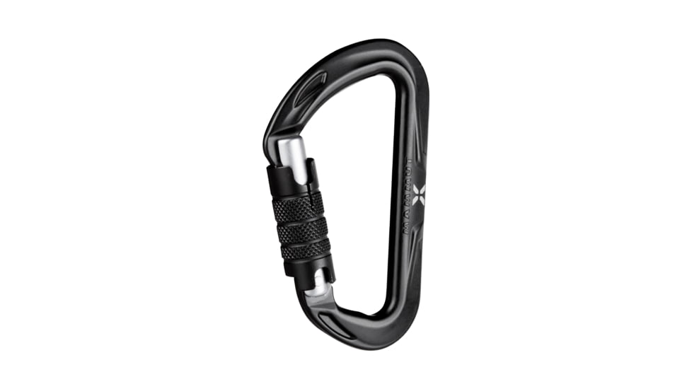 Mammut Nordwand Micro Lock Carabiner, Twist Lock, Black, One Size, 2040-01262-1600-1
