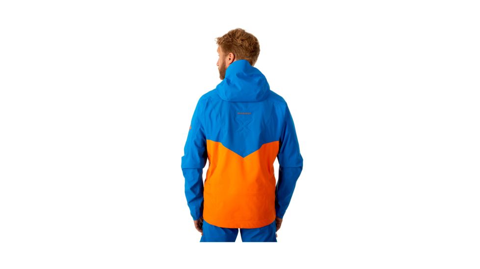 Mammut Nordwand Pro Hard Shell Hooded Jacket - Men's, Sunrise/ Ice, XXL, 1010-13950-2016-117