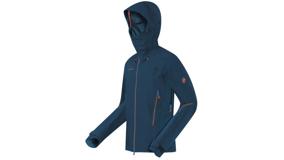 Mammut Nordwand Pro Hard Shell Hooded Jacket - Mens-Orion-Large