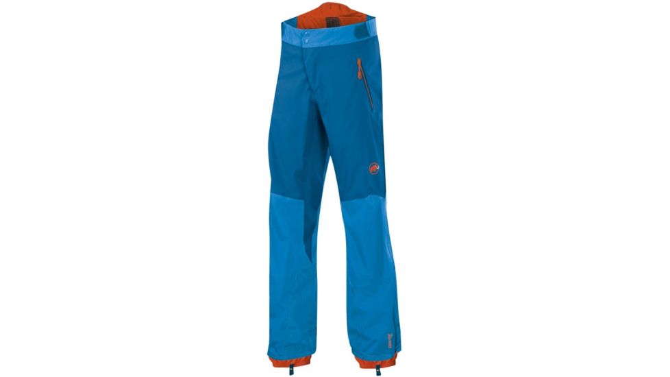 Nordwand Pro Hard Shell Pants - Mens-Cyan/Dark Cyan-Regular Inseam-36 Waist