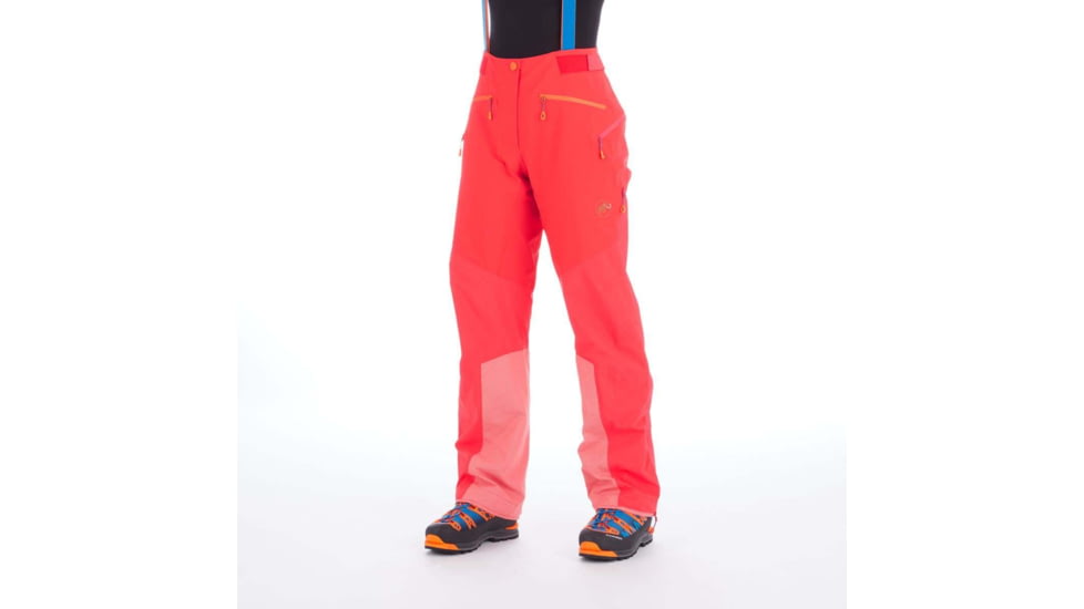 Mammut Nordwand Pro Hardshell Pants - Womens, Sunset, 10, 30, 1020-12060-3500-40-10