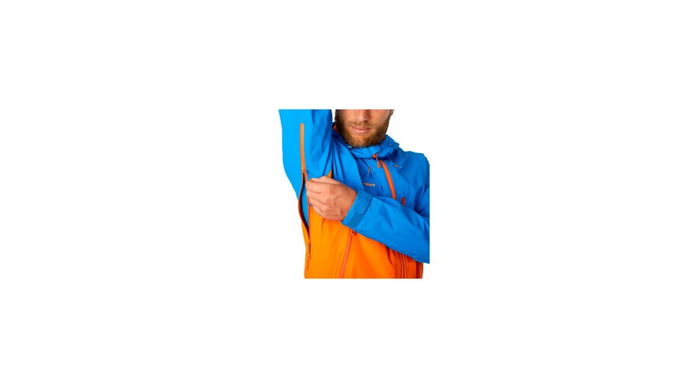 Mammut Nordwand Pro Hooded Hardshell Jacket - Mens , Sunrise-Ice, L, 1010-25750-2154-115